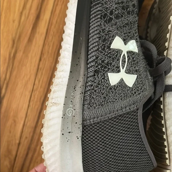 Under Armour Women's Black and Gray Athletic Shoes - Picture 8 of 16